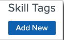 A blue and white sign with black text

Description automatically generated